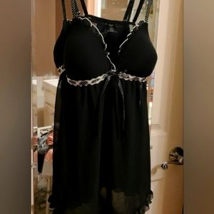 NWT APT 9 lingere sheer dress